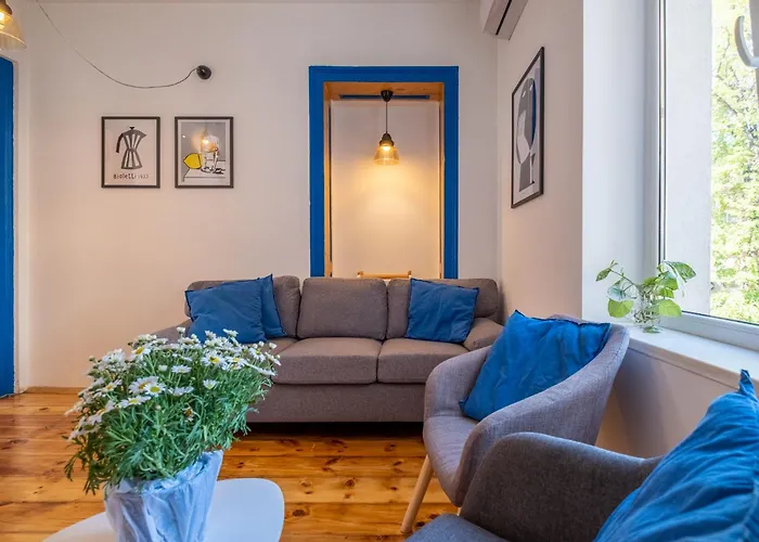 Blue House Center 3bdr Family & Friends 公寓 *